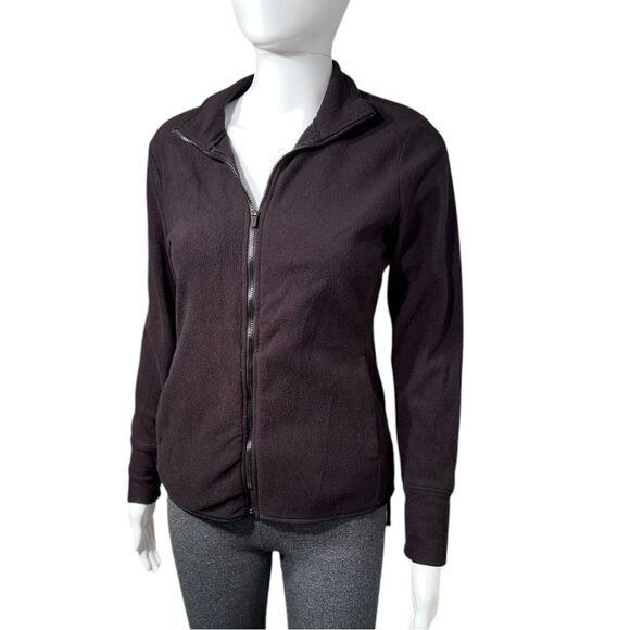 Old Navy Black Full Zip Fleece Jacket NWOT (XS Petite) - Picture 2 of 11